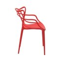 Ver imagem 5 de Cadeira Polipropileno Allegra Vermelho