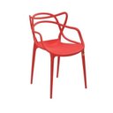 Ver imagem 4 de Cadeira Polipropileno Allegra Vermelho