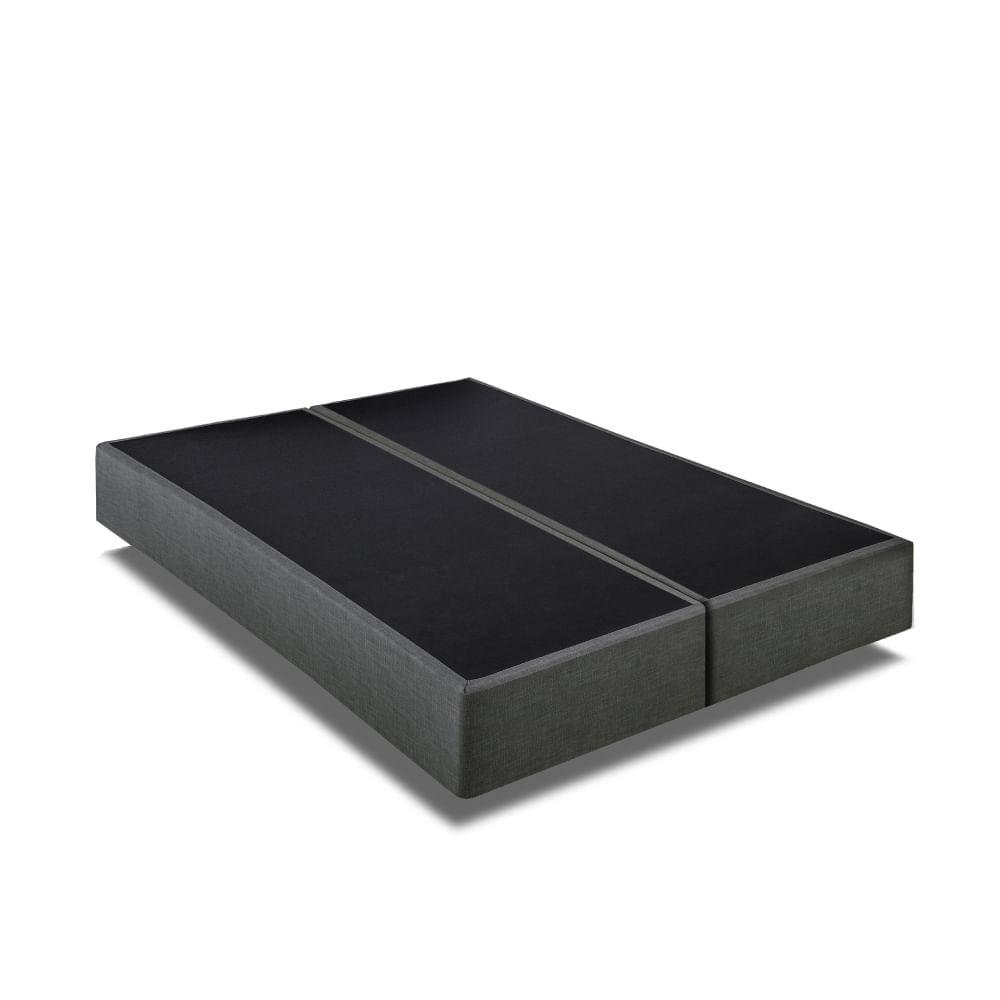 Sommier King 193x203x37 Linho - Cinza - 1