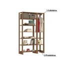Ver imagem 2 de Estante Closet Yes 120cm com 9 Prateleiras - Montana