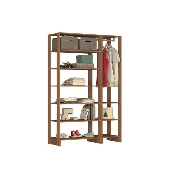 Estante Closet Yes 120cm com 9 Prateleiras - Montana - 4