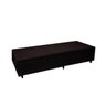 Baú Sommier 96x203x43 Matelassê - Preto - 1