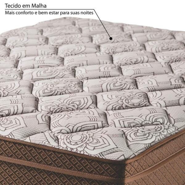Colchão Casal Palemax Manhattan Brown Pkt Molas Ensacadas 138x188x24 - 4