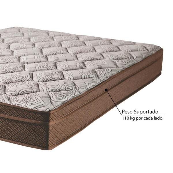 Colchão Casal Palemax Manhattan Brown Pkt Molas Ensacadas 138x188x24 - 3
