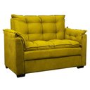 Ver imagem 1 de Sofá 2 Lugares Confortável Pequeno 140cm Small Cores Herrero Amarelo