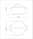 Ver imagem 5 de Caçarola Funda Tramontina Allegra em Aço Inox com Fundo Triplo 22 Cm 4,2 L Tramontina