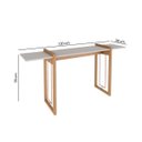 Ver mais imagens de Aparador Linnea 120cm - Natural/off White