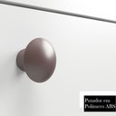 Ver imagem 5 de Balcão Gabinete para Banheiro com Pés 60cm Lionel B06 Branco Nogal - Lyam Decor