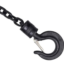 Talha Manual Corrente Polida 8" Worker 1t Elevação 5m - 4