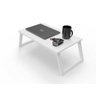 Mesa Suporte Multiuso para Macbook Notebook Café Na Cama Etc - Antália - Branco - 2