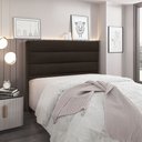 Ver imagem 2 de Cabeceira Cama Box Casal 140cm Vera Suede - Loja Sheep