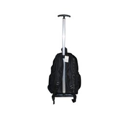 Mochila Escolar Feminina Juvenil De Gatinhas Com Rodinhas Preta - 4