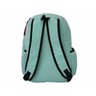 Mochila Escolar Feminina Infantil Juvenil Média Gatinha M831 Verde Água - 5
