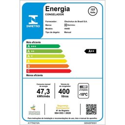Freezer Horizontal Electrolux 400 Litros com Tecnologia Inverter Hi440 - 8