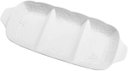 Ver imagem 2 de Petisqueira com 3 Divisorias de Porcelana New Bone Butterfly Flower 33,5x14,5x3,5cm