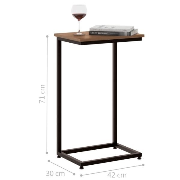 Mesa de Encaixe para Sofá Noce - 3