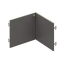 Ver imagem 1 de Kit Porta Módulo Canto Reto 40cm Frame Yescasa