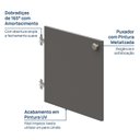 Ver imagem 3 de Kit Porta Módulo Canto Reto 40cm Frame Yescasa