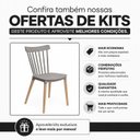 Ver imagem 5 de Cadeira Madeira Maciça Janaina Cinza