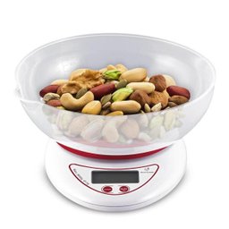 BALANÇA DE COZINHA COM CUBA PESA SOLIDOS E LIQUIDOS ATÉ 5KG MULTILASER BRANCA  - CE110 - 2