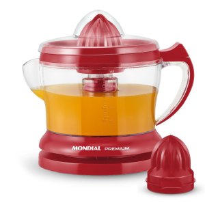 Espremedor de Frutas Mondial E-23 Premium - Vermelho 1,25l
