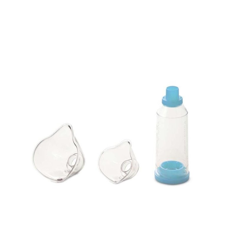 Espaçador para Medicamento em Aerosol Adulto e Infantil Multilaser - HC189
