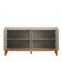 Ver imagem 5 de Buffet Balcão 160cm Sala com 4 Portas Flip 1.6 Patrimar Off White