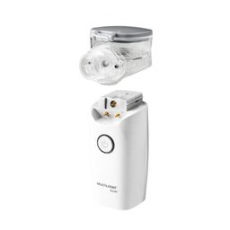 Inalador Mesh Branco/Cinza Multilaser - HC215 - 3