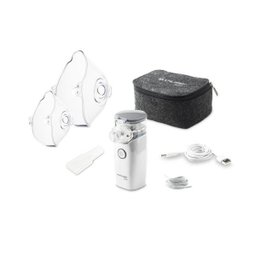 Inalador Mesh Branco/Cinza Multilaser - HC215 - 6