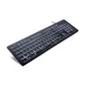 Teclado Office Com Teclas Chocolate E Com Luz Branca USB Tc218 Preto - 2