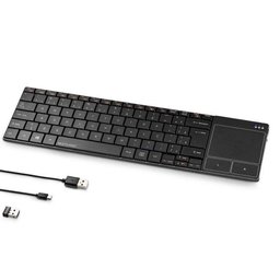 Teclado Para Smart Tv Sem Fio Com Touch Pad Multilaser - Tc2 - 1
