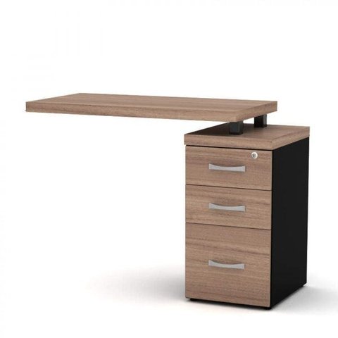 Mesa para Escritório 3 Gavetas 104cmx45cm Pe40 Pandin Móveis