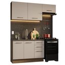 Ver imagem 3 de Armário de Cozinha Compacta 180cm Rustic/crema Agata Madesa 09