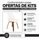 Ver imagem 6 de Cadeira Estofada com Encosto Fixo Lis Bege/Cru