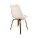 Ver imagem 3 de Cadeira Estofada com Encosto Fixo Lis