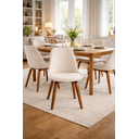 Ver imagem 1 de Cadeira Estofada com Encosto Fixo Lis