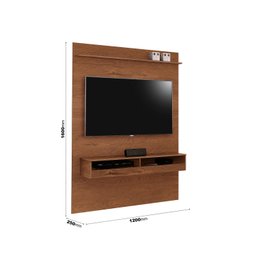 Paienl de Tv Torino EDN Marrom - 3