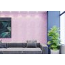Papel de Parede Adesivo Lavável Textura Chapiscado Rosa-5M - 2