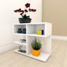 Mesa de Cabeceira slim em mdf Branco - 1