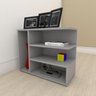 Mesa de Cabeceira slim em mdf Cinza - 1