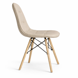 Cadeira Madeira Maciça e Poliuretano Eiffel Botonê - 2 Cadeira Madeira Maciça e Poliuretano Eiffel Botonê - 2