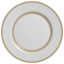 Ver imagem 1 de Conjunto com 6 Pratos Raso Plissan Dourado Ø29cm