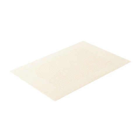 Toalha para Piso de Banheiro 100% Algodão Canelado 48x70cm Buddemeyer - Bege 1415