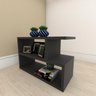 Mesa Lateral para sofá simples em mdf Preto - 1