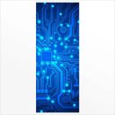 Ver imagem 2 de Adesivo de Porta Circuito 1 Arte Destaque M - 0,83 X 2,13 Metros