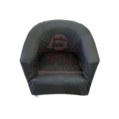 Capa Poltrona Ferradura:preto