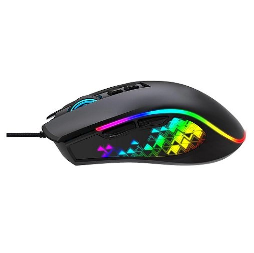 Mouse Gamer Fortrek Vickers New Edition 8000 Dpi Rgb Preto Mouse Gamer Vickers New Edition 8000 Dpi - 3