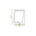 Ver imagem 5 de Vitro Maxim Ar Alumínio Branco 80x60