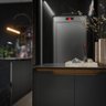 Sapateira Hall Entrada Multifuncional Hall Flow 2 Portas Moderna Enxoval Premium Elegante Cor Preto - 5