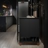 Sapateira Hall Entrada Multifuncional Hall Flow 2 Portas Moderna Enxoval Premium Elegante Cor Preto - 2